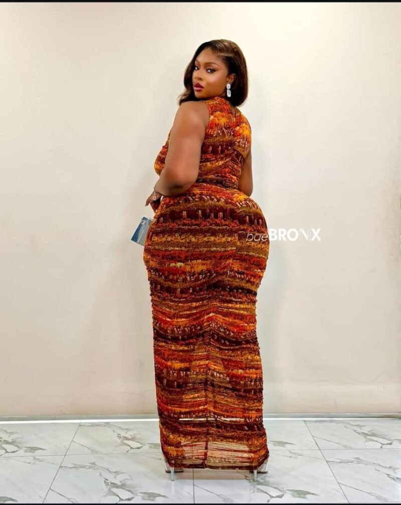Titi Long Rouche Gown - Image 2