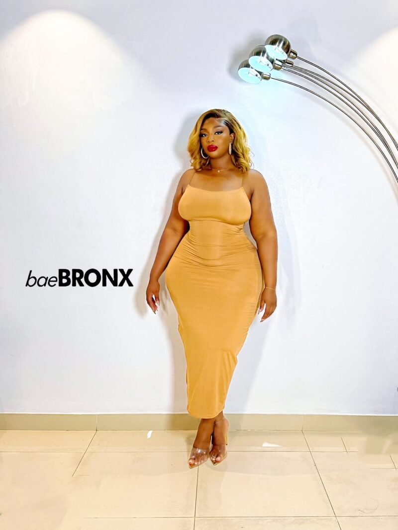 baeBRONX Essential Bodycon Sleeveless Nude - Image 2