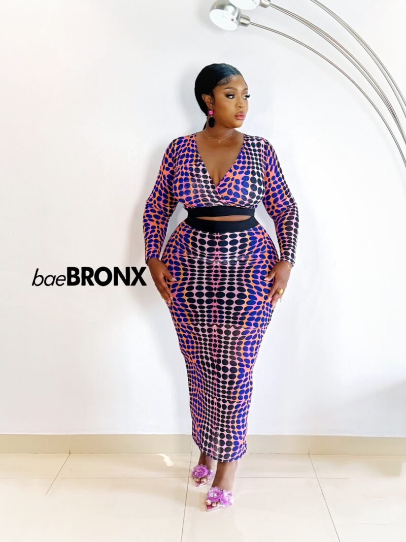 Polka Charm Skirt Set