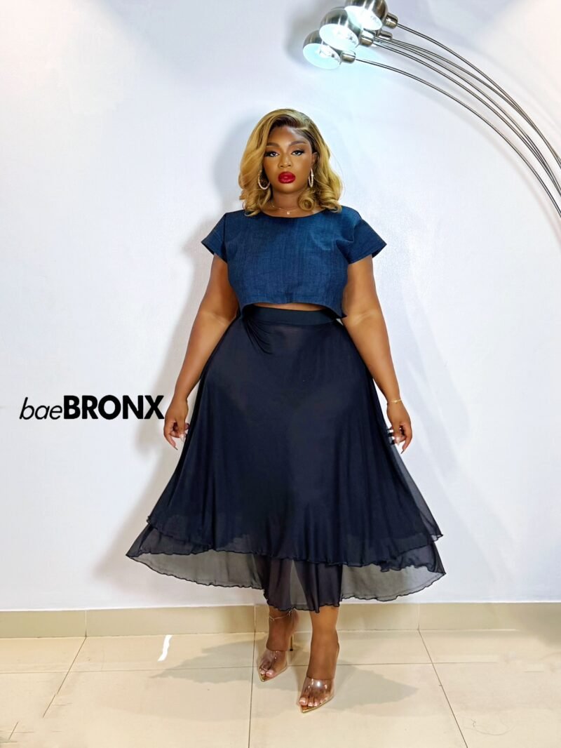 baeBRONX Essential Layered Flay Skirt