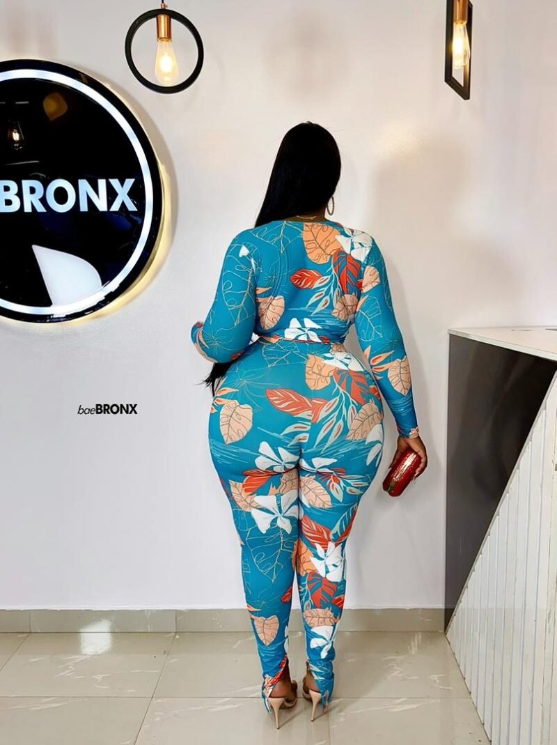 Big Dapper Floral Jumpsuit - Image 3