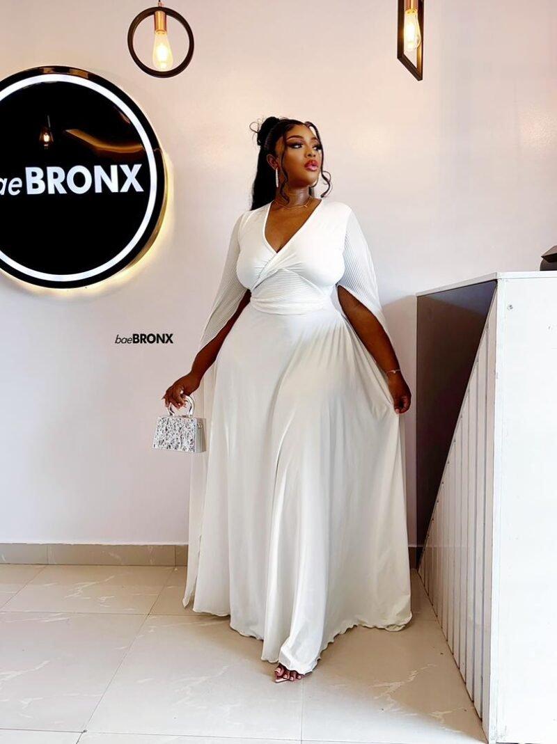 White Queen Maxi Gown