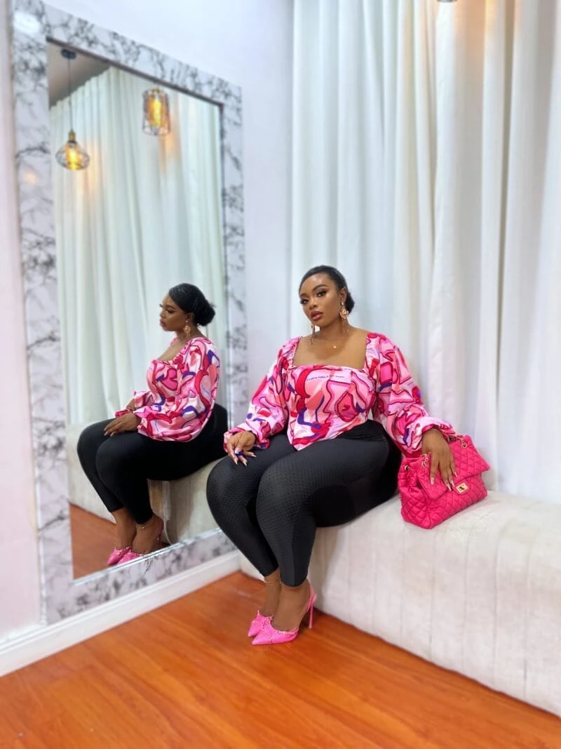 Baby boom top(pink) - Image 4