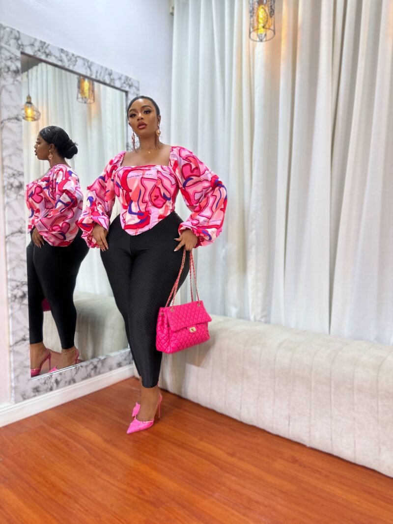 Baby boom top(pink)