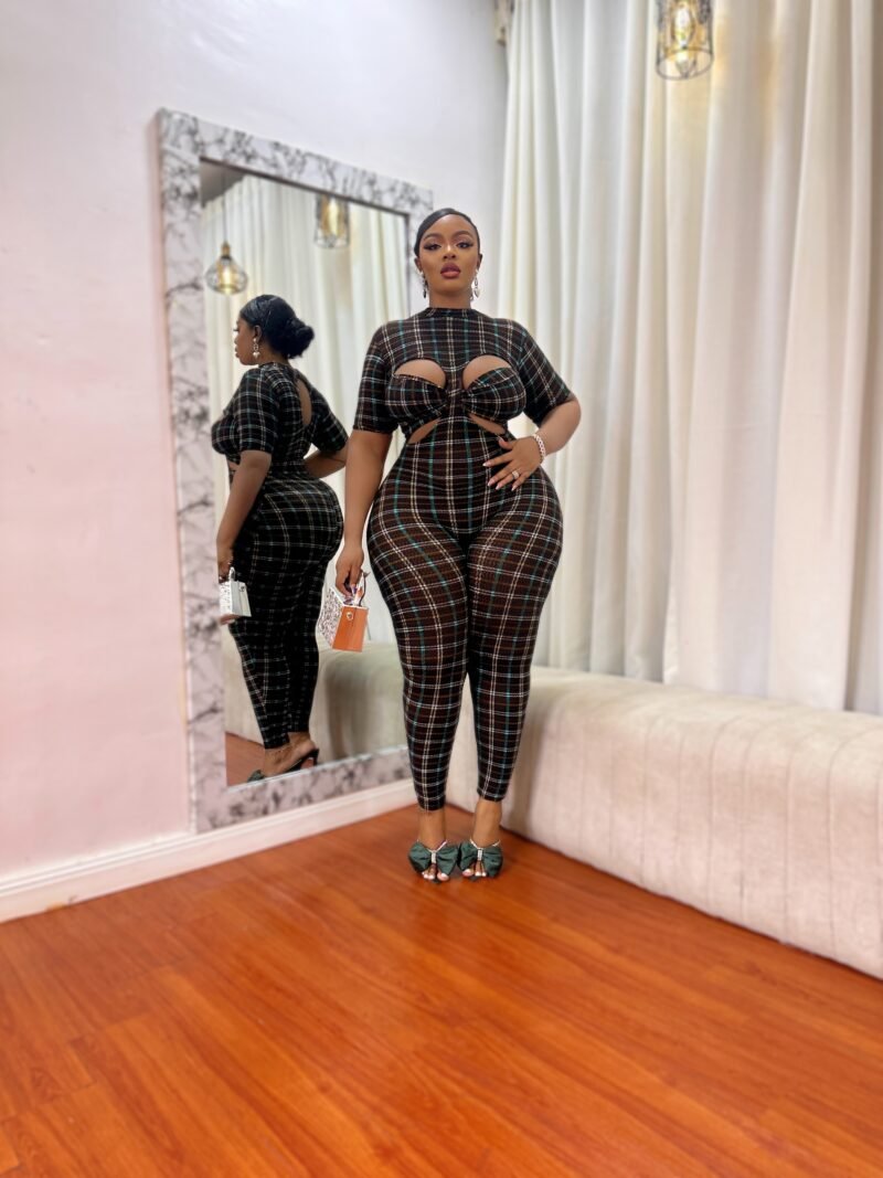 Nicole smith box jumpsuit