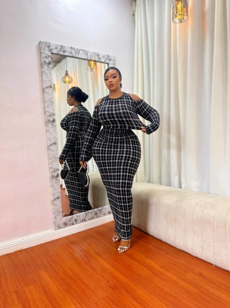 Capricorn spice skirt set new print - Image 2
