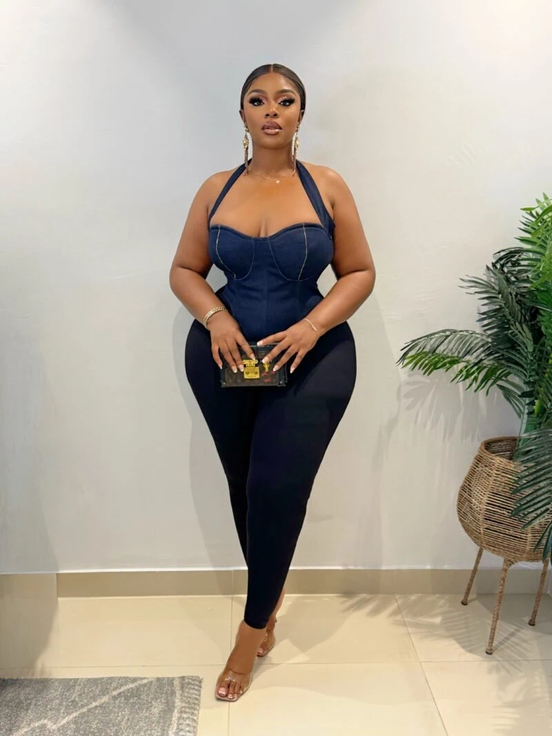 Selina denim top