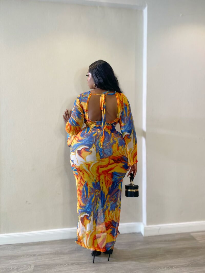 Dinner at Roka Santironi Gown set - Image 3