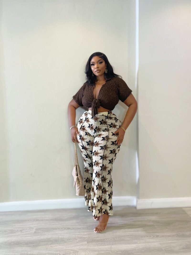 Lady coco matching pant set - Image 3