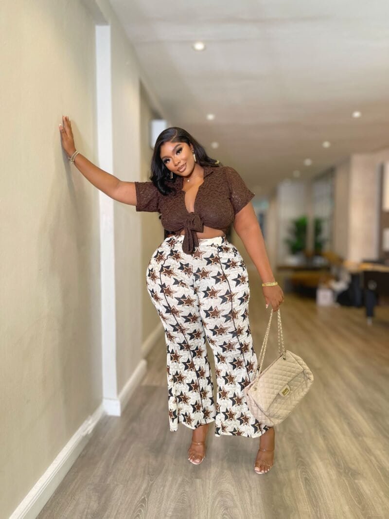 Lady coco matching pant set