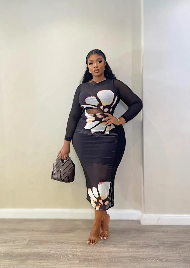 Spices slash Gown