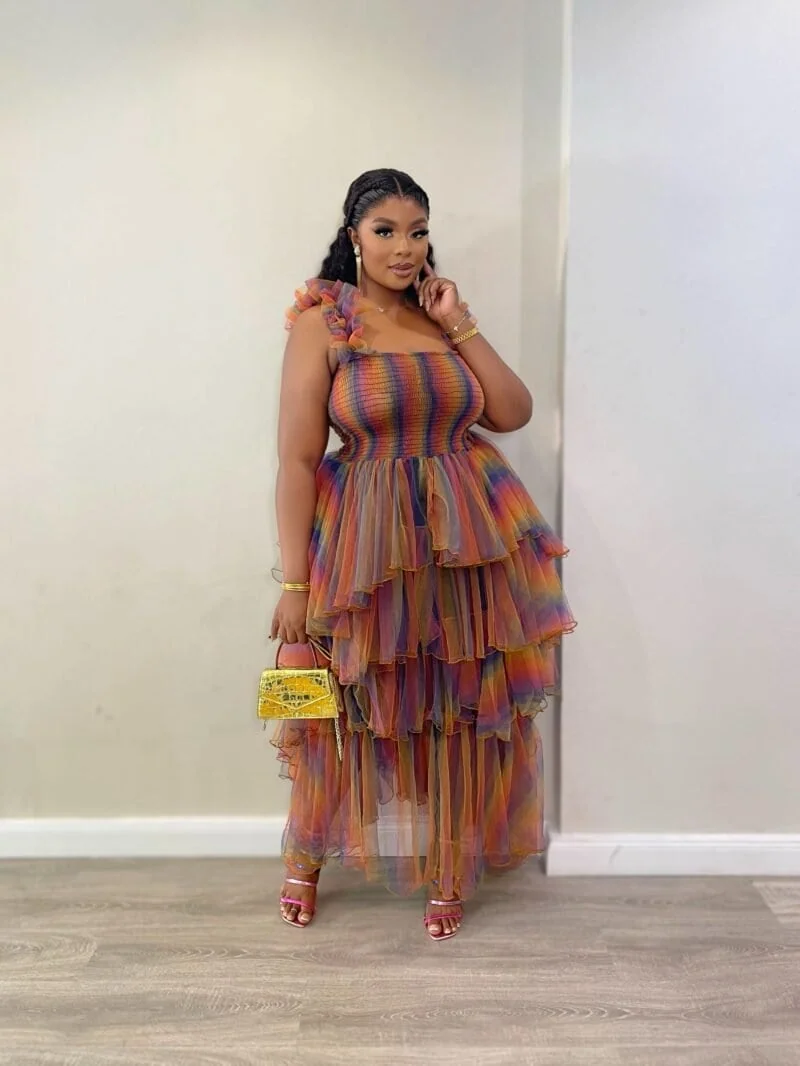 Rainbow Baebee Birthday Dress