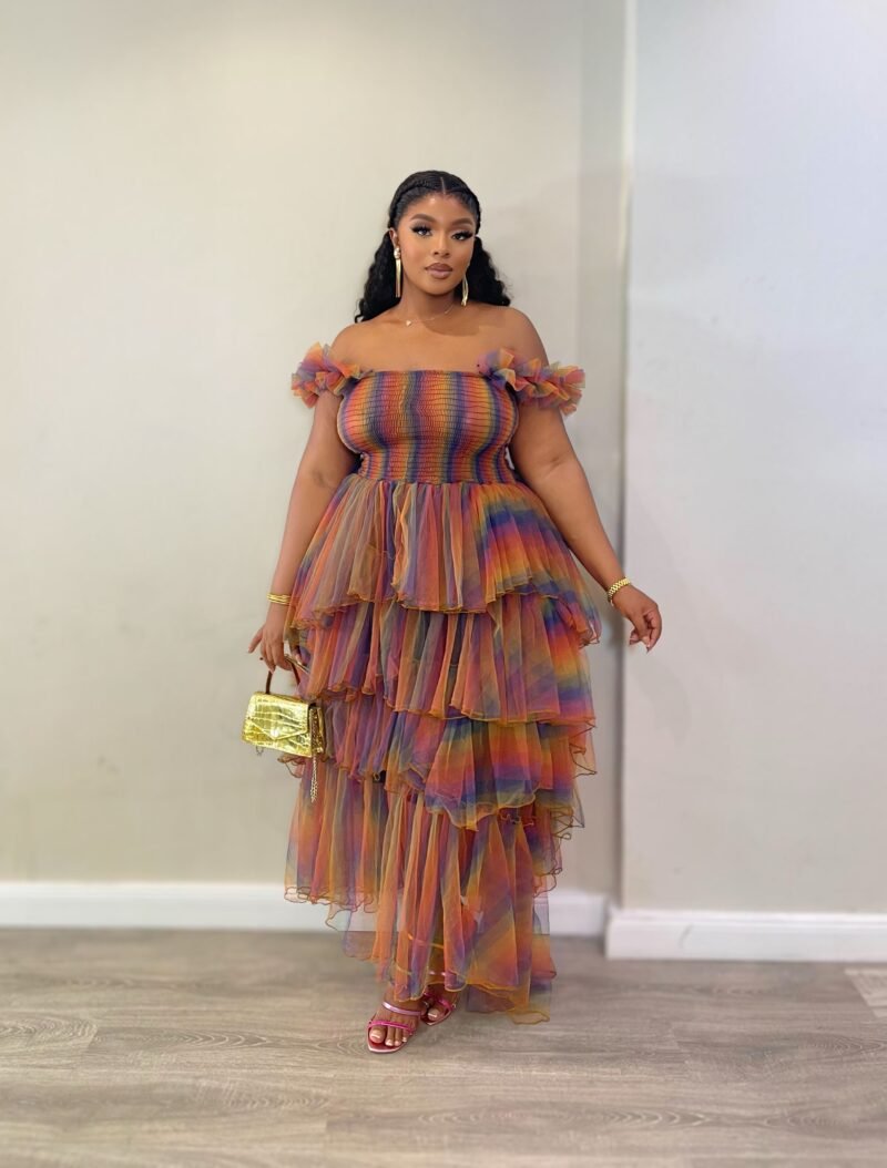 Rainbow Baebee Birthday Dress - Image 3