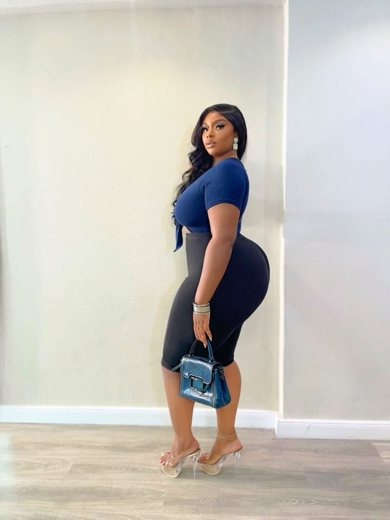 Deep blue grace midi jumpsuit - Image 5