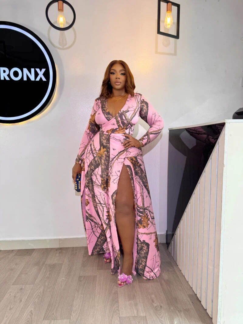 REGALIA FOREST PINK GOWN - Image 5