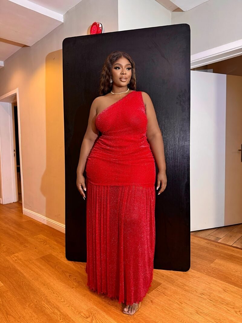 LADY IN SHINING RED - Image 2
