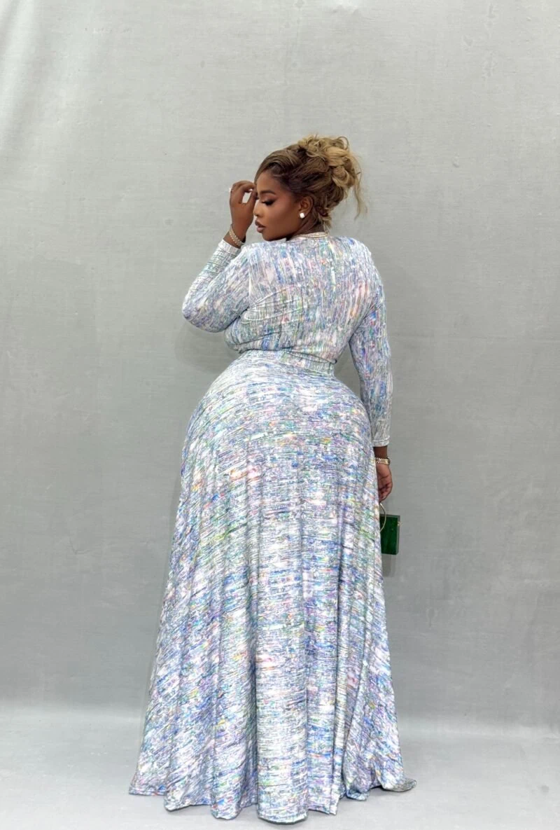 Regalia Frost Maxi Gown - Image 3