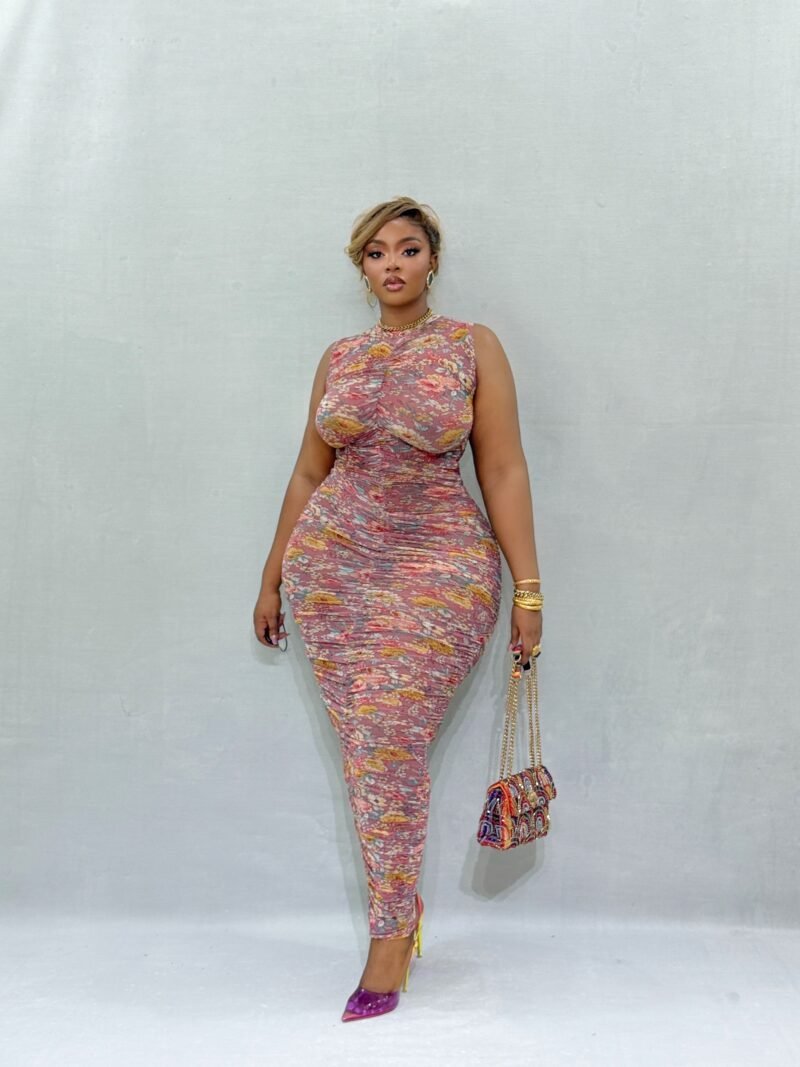 Nana Rouche Gown - Image 2