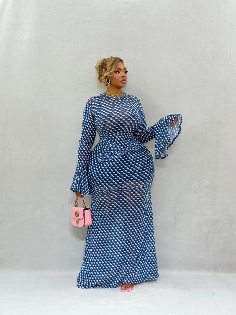 Bella Long Bell Sleeve Dress