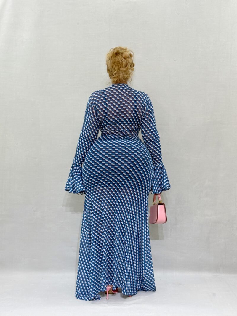 Bella Long Bell Sleeve Dress - Image 2