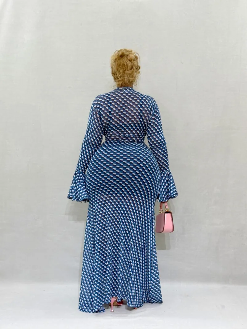 Bella Long Bell Sleeve Dress - Image 2