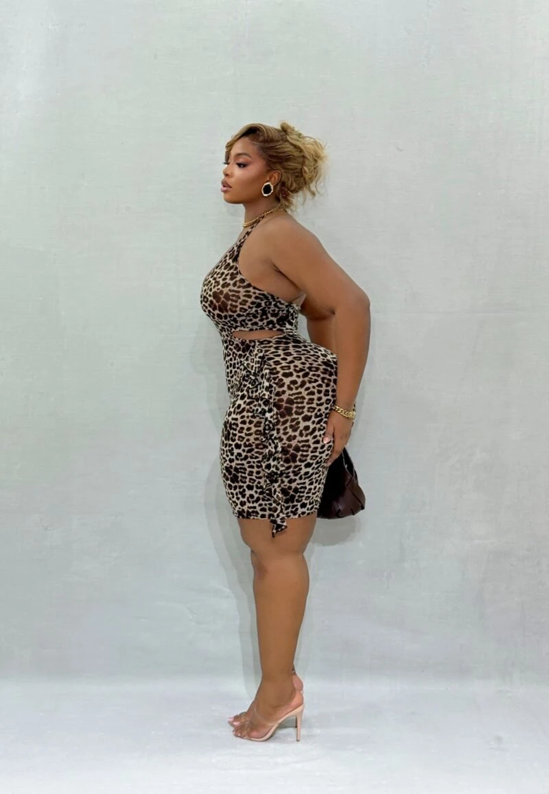 Panthera Midi Dress - Image 4