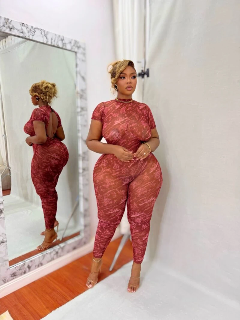 Bordeaux Babe Jumpsuit