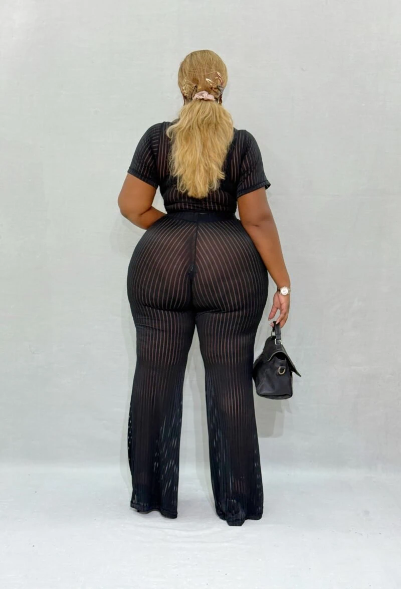 Mirian Pant Set In Black - Image 3
