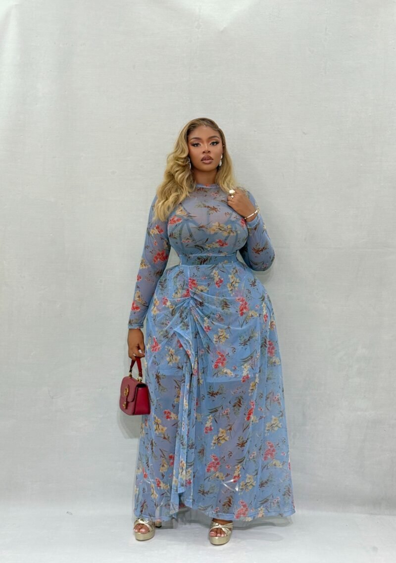 Aqua Enchant Long Sleeved Maxi